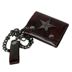 Leather Chain Wallet